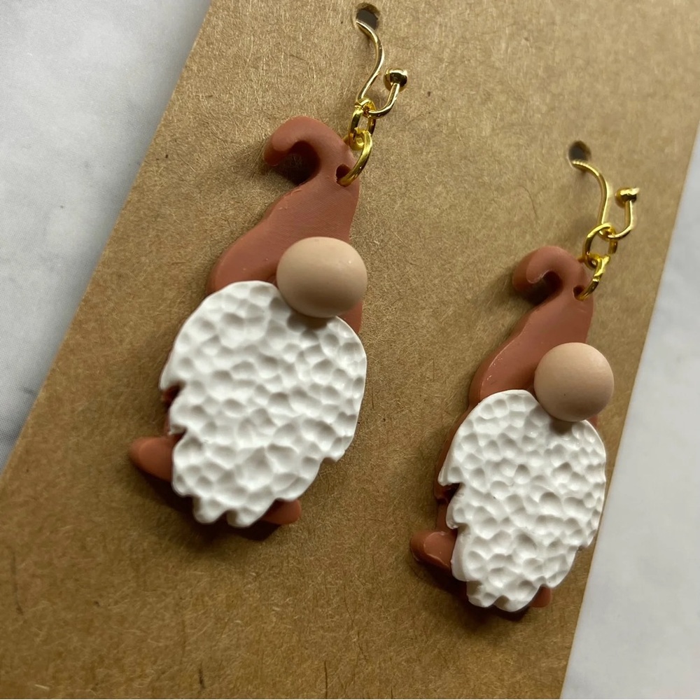 🍊Gnomie Earrings - Burnt Orange